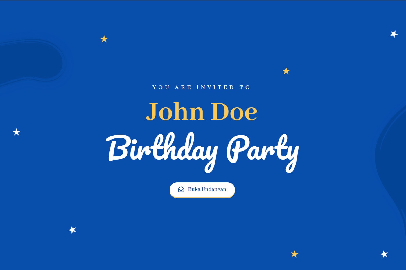 contoh surat undangan ulang tahun