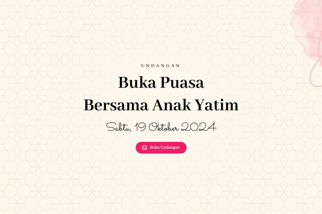 Contoh Surat Undangan Reuni Buka Bersama