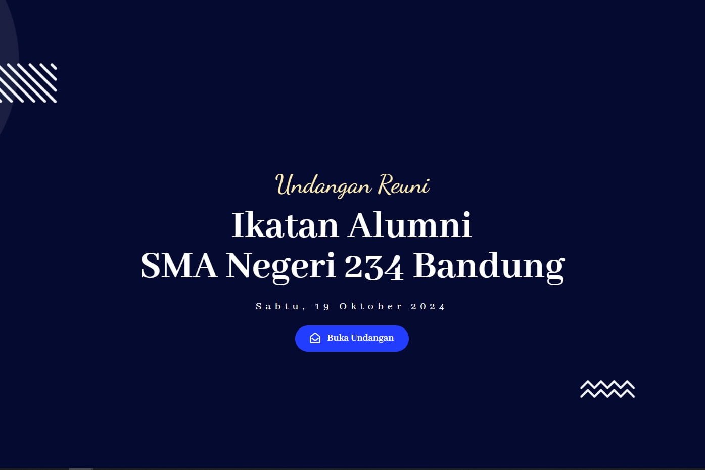 contoh undangan reuni