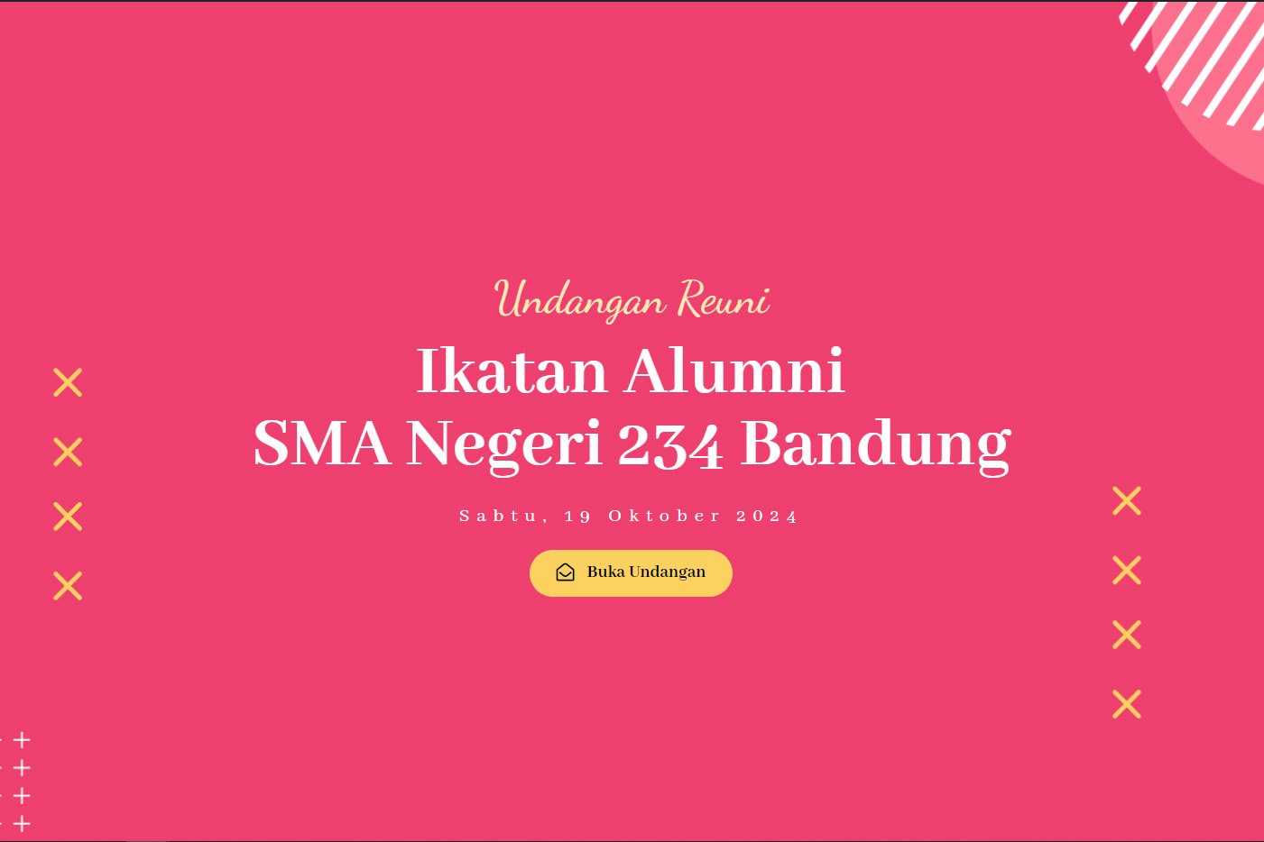 contoh undangan reuni gaul