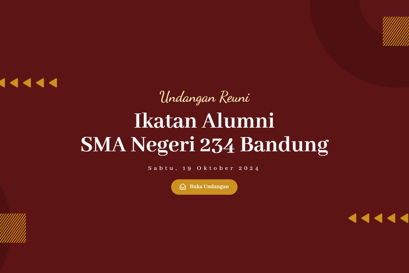undangan reuni lewat whatsapp