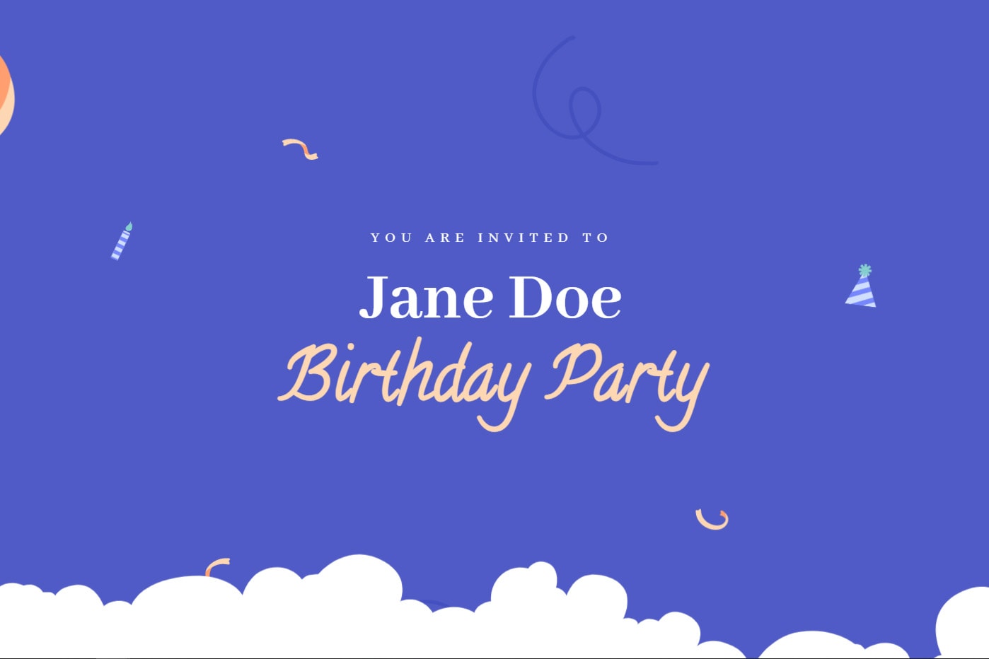 undangan ulang tahun anak