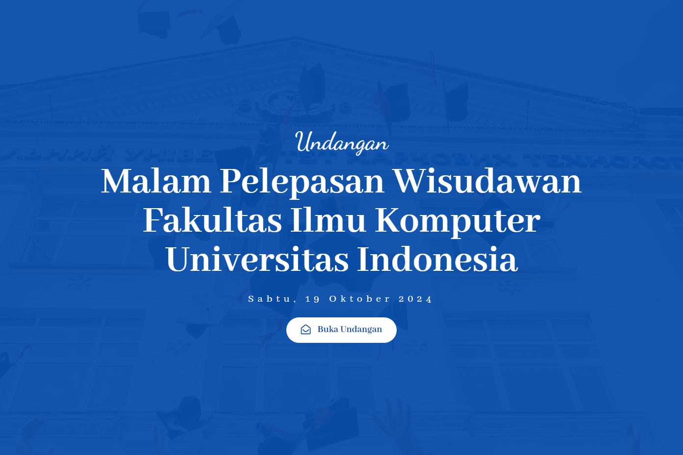 Contoh Undangan Wisuda Keren