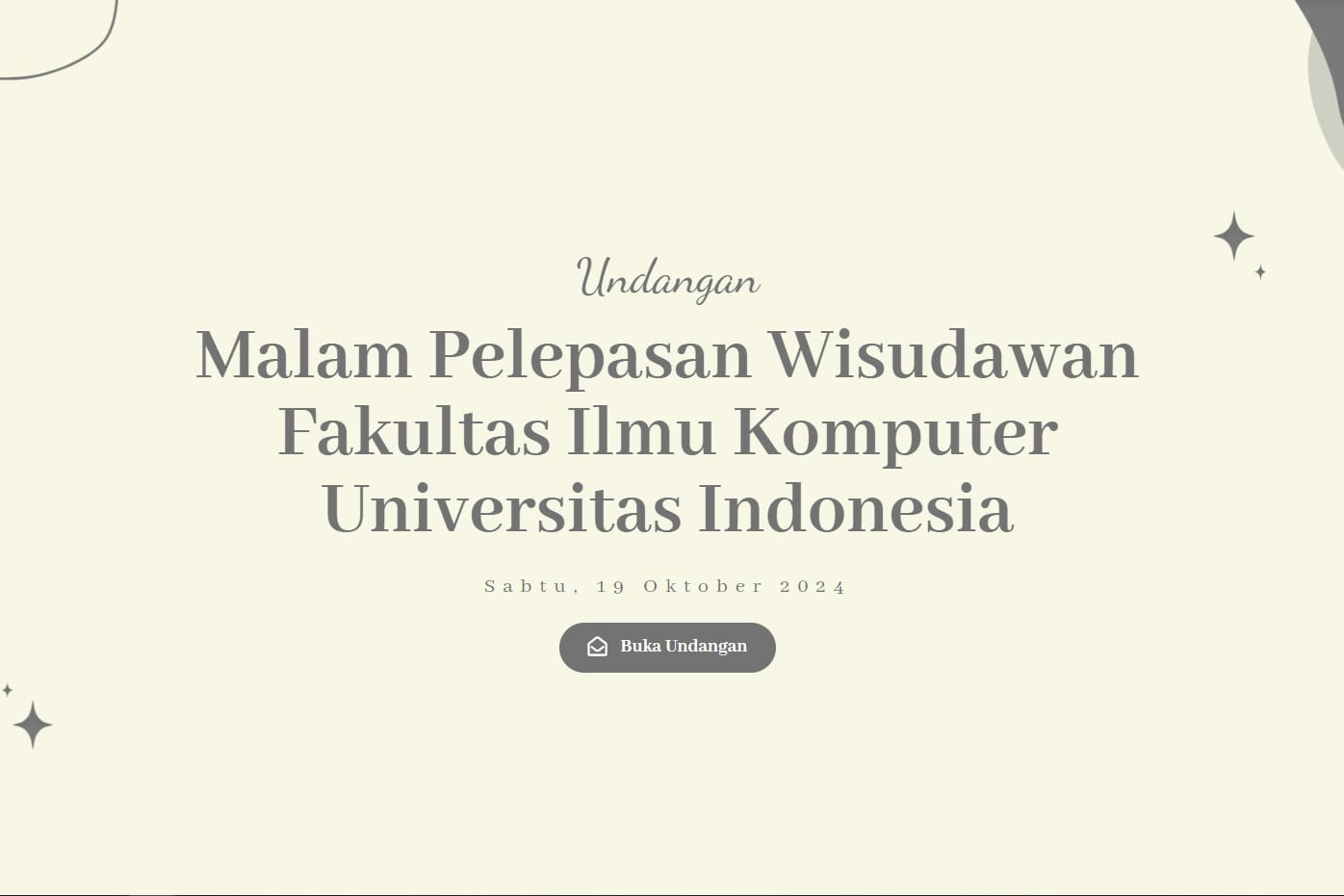 undangan wisuda keren